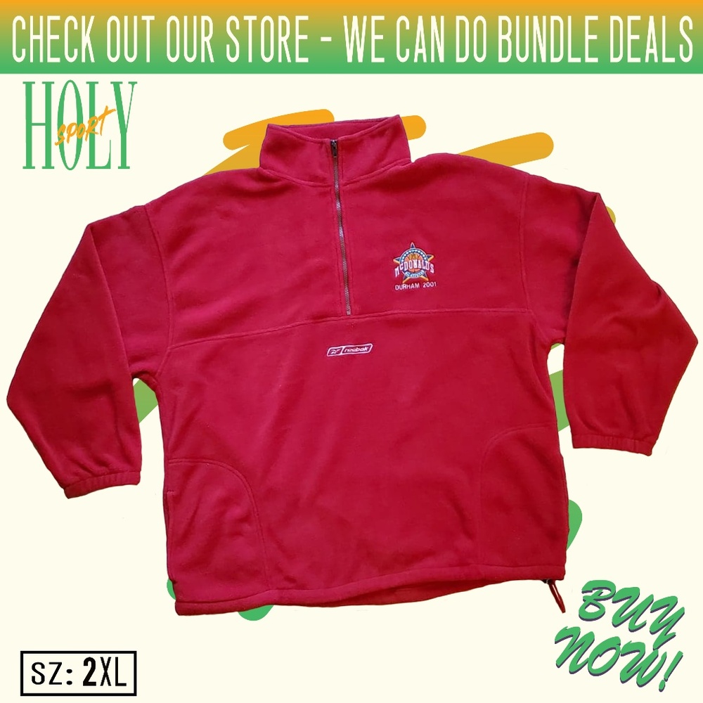 McDonalds All American Player Issued Reebok Fleece